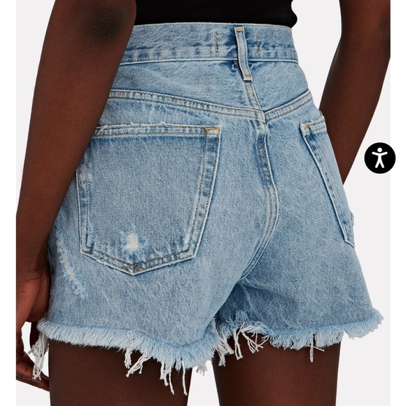 Agolde Parker Vintage Cut Off Short - Picture 2 of 5